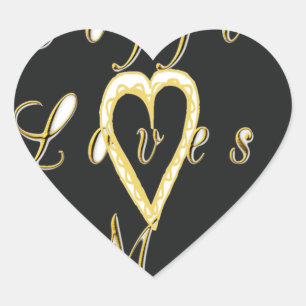 Kaffee Liebe mich. Herz-Aufkleber