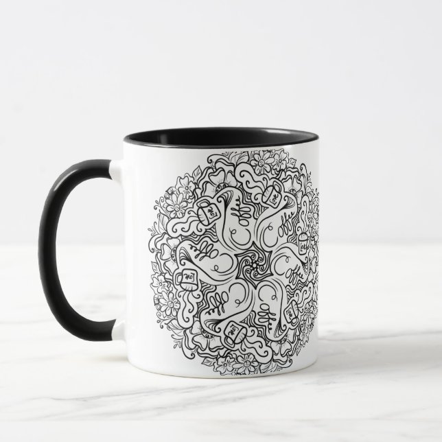 Kaffee-Liebe Tasse (Links)