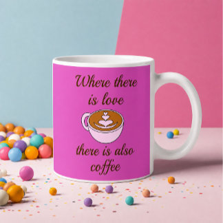 Kaffee-Liebe-Tasse Kaffeetasse