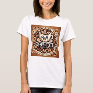 KAFFEE-LIEBEN BIETEN EXKLUSIVES LOGO T-Shirt