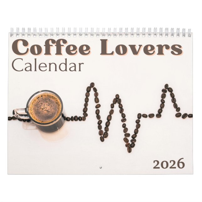 Kaffee-Liebhaber 2026 Kalender (Titelbild)