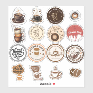 Kaffee-Liebhaber-Aufkleber - Vintage-Kaffee-Aufkle Aufkleber