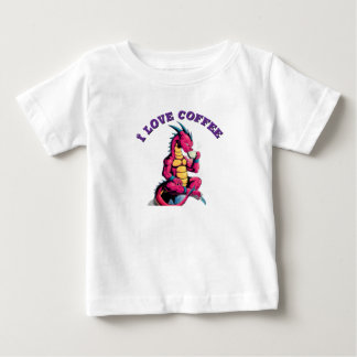 Kaffee-Liebhaber Baby-Body Baby T-shirt