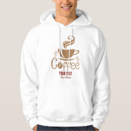 Kaffee-Liebhaber-Design – Minimales Kaffee-Tassen- Hoodie