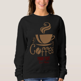 Kaffee-Liebhaber-Design – Minimales Kaffee-Tassen- Sweatshirt