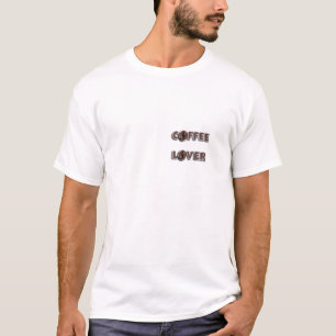 Kaffee-Liebhaber-Geschenk - Espresso-Bohnen-Design T-Shirt