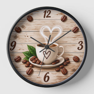Kaffee-Liebhaber-Geschenke - Einzigartiges Kaffeed Uhr