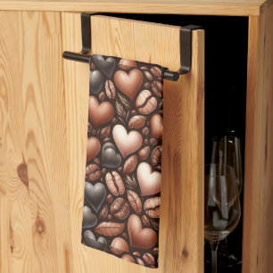 Kaffee Liebhaber Geschirrtuch