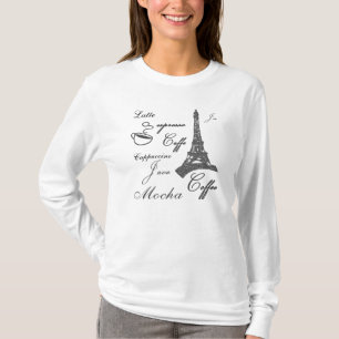 Kaffee Liebhaber Java Paris Damen Shirt