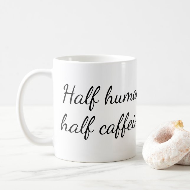Kaffee Liebhaber Kaffeetasse (Mit Donut)
