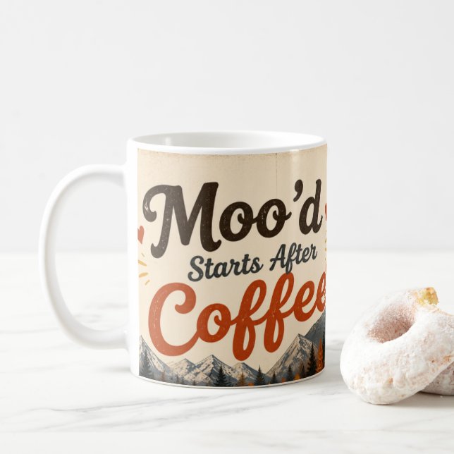 Kaffee Liebhaber Kaffeetasse (Mit Donut)