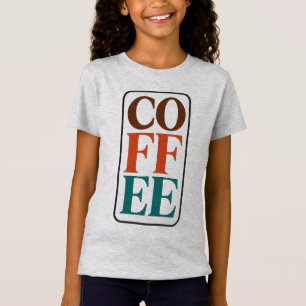 Kaffee-Liebhaber-Kinder-Shirt Kaffee-Geschenk für T-Shirt
