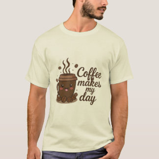 Kaffee-Liebhaber T-Shirt | Cozy Kaffee Vibes