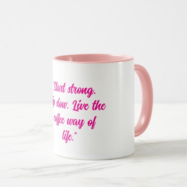 Kaffee-Liebhaber-Tasse Tasse (VorderseiteRechts)