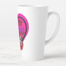 Kaffee Liebhaber wahre Liebe Rosa Herz Custom