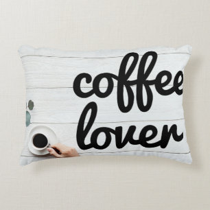 Kaffee Lover Accent Pillow Dekokissen