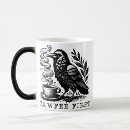 Kaffee-Lover-Cup, Kaffee-Spaß-Tasse, Coffee-Jokes Verwandlungstasse