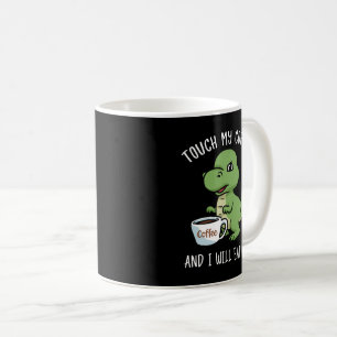 Kaffee Lover Geschenk Männer Dinosaurier Kaffee G Kaffeetasse