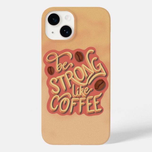 Kaffee Lover Geschenk | Motivierend Menge Case-Mate iPhone Hülle (Rückseite)