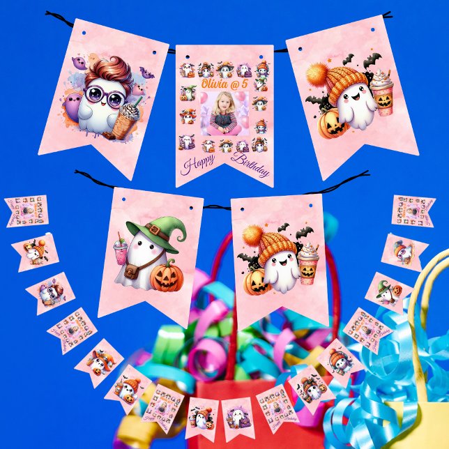 Kaffee Lover Ghost Bunting Fahnen für Kinder zum G Wimpelkette (Von Creator hochgeladen)