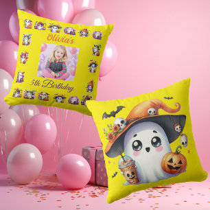 Kaffee Lover Ghost Throw Pillow Geburtstagsdekor Kissen