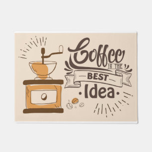 Kaffee Lover ist die beste Idee Fußmatte