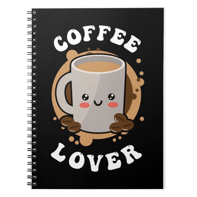 Kaffee Lover Kaffee Cappuccino Lover Notizblock (Vorderseite)
