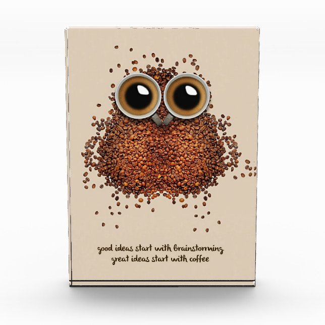 Kaffee Lover Kaffee Fotoblock (Vorderseite)