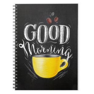 Kaffee Lover Kaffee Guten Morgen Notizblock