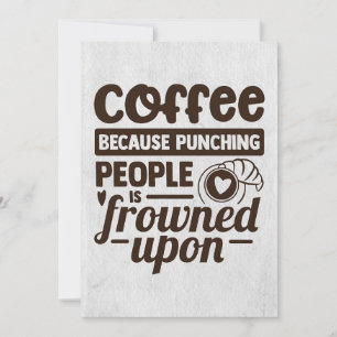 Kaffee Lover-Kaffee, weil die Leute Save The Date