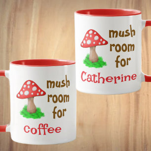 Kaffee Lover Niedlich Fall Forest Funny Mushroom Tasse