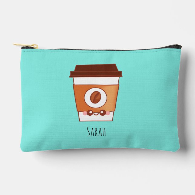 Kaffee Lover Paper Cup Einzigartig Zubehörtasche (Vorderseite)