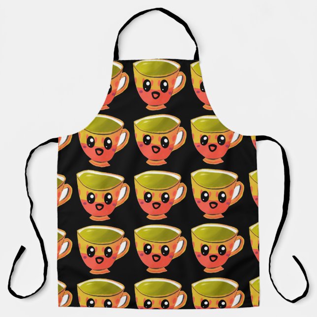 Kaffee Lover Schürze (Vorderseite)