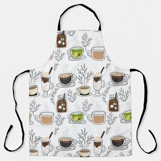 Kaffee Lover Schürze (Vorderseite)