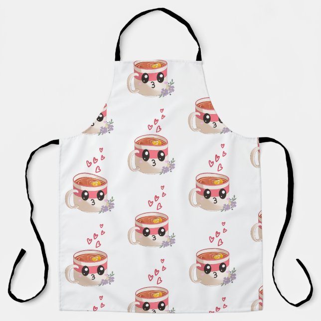 Kaffee Lover Schürze (Vorderseite)