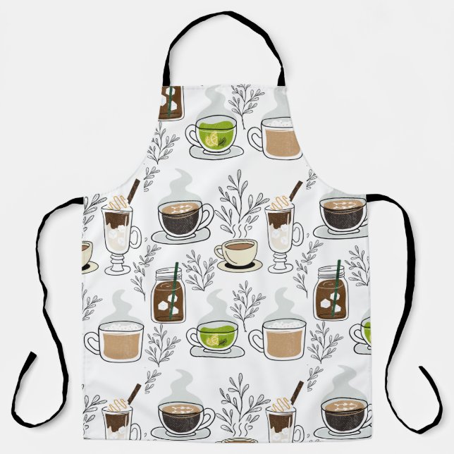 Kaffee Lover Schürze (Vorderseite)