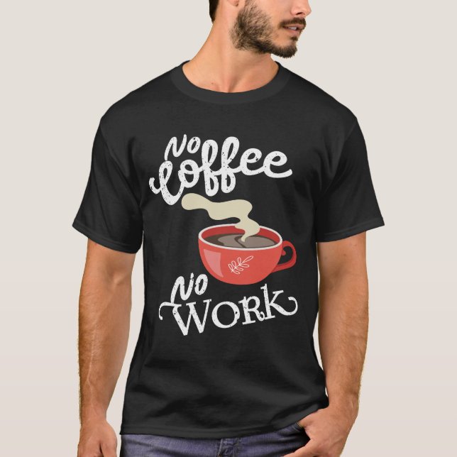 Kaffee Lover T-Shirt (Vorderseite)