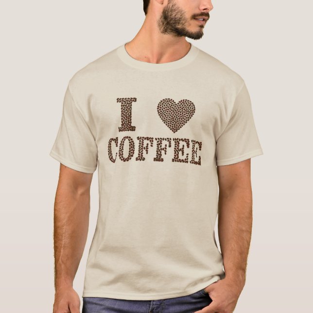 Kaffee Lover T-Shirt (Vorderseite)
