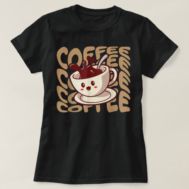 Kaffee Lover T-Shirt (Design vorne)