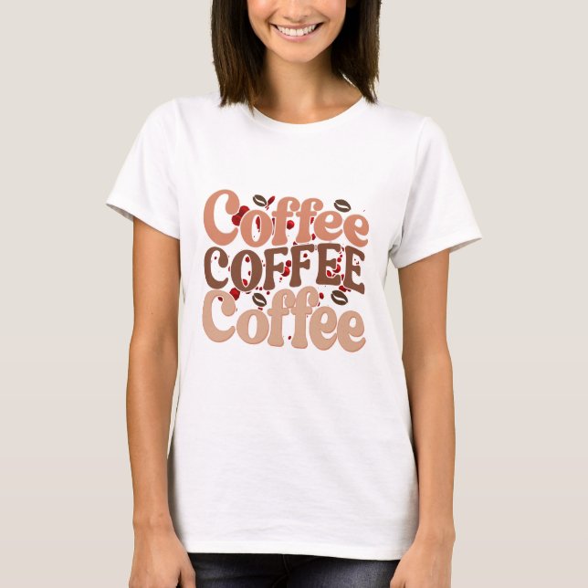 Kaffee Lover T-Shirt (Vorderseite)