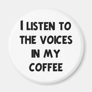 Kaffee Lover T - Shirt und Geschenke Magnet