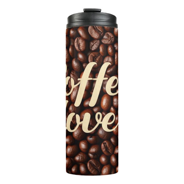Kaffee Lover Thermosbecher (Vorderseite)