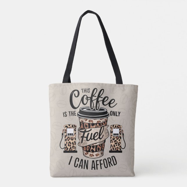 Kaffee Lover Totbeutel (Rückseite)