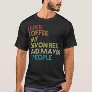 Kaffee Lover Witziges Zitat Vintag Retro T-Shirt