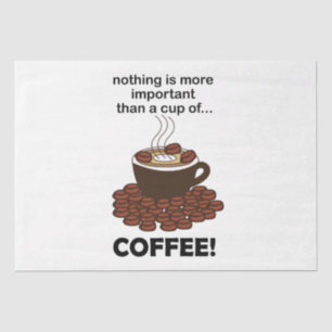 Kaffee Lustiger Kaffeeliebhaber Kaffee  Seidenpapier