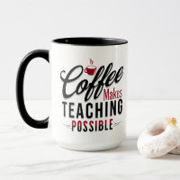 Kaffee macht das Unterrichten möglich 1