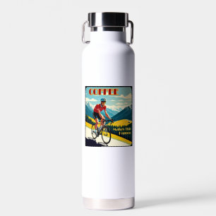 Kaffee macht das zum Fahrradfahren Trinkflasche