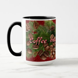 "Kaffee macht mich fröhlich!" Weihnachten Tasse