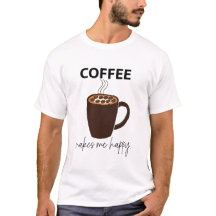 Kaffee macht mich glücklichen Kaffee