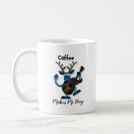 Kaffee macht mich Kack Tasse, Funny Gag Geschenk Kaffeetasse
